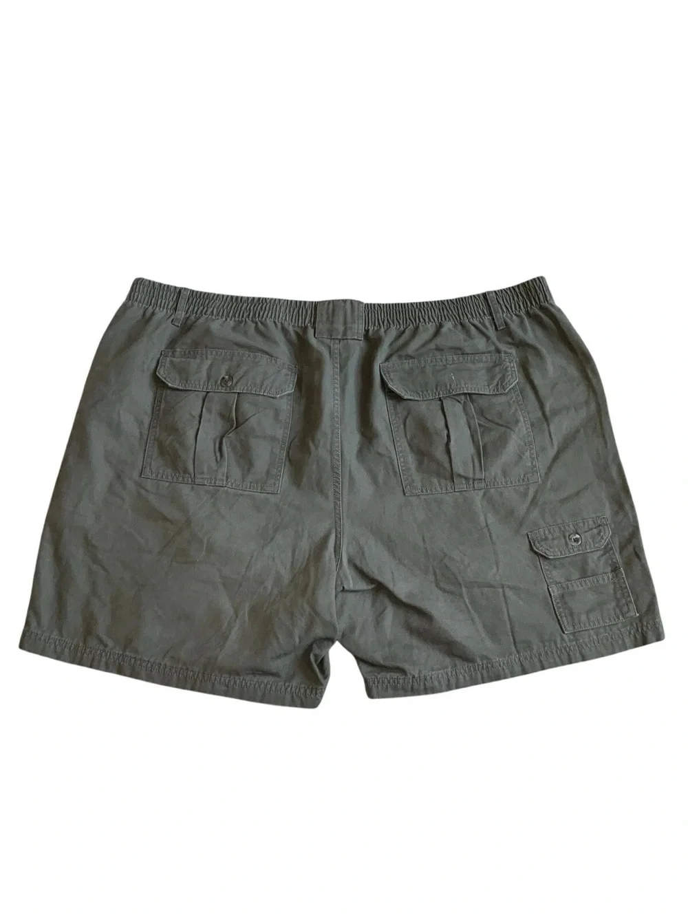 Men's Olive Green Cargo Shorts